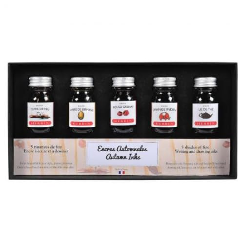 Lot de 2 Coffret Encres automnales, 5 flacons de 10ml