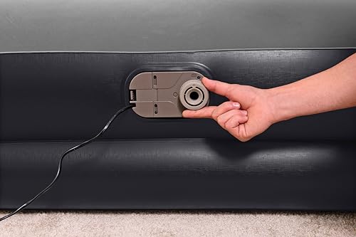 Bestway Luftbett Premium+ Queen-Size 203x152x46 cm mit eingebauter Pumpe