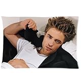 Custom Fashionable Robert Pattinson Queen Size Rectangle Pillow Cases 20''30''(ONE SIDE) by LeeHome