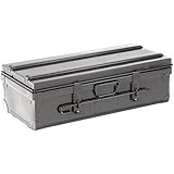 Valise / Cantine en Acier Vert Kaki 60x29x18 cm