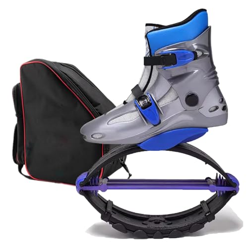 Zapatos de Salto Zapatillas de Salto de Fitness Unisex, Zapatillas de Salto, Botas de Rebote, Mochila con Correa, Zapatillas de Ejercicio para Adultos y jóvenes, Zapatillas antigravedad para