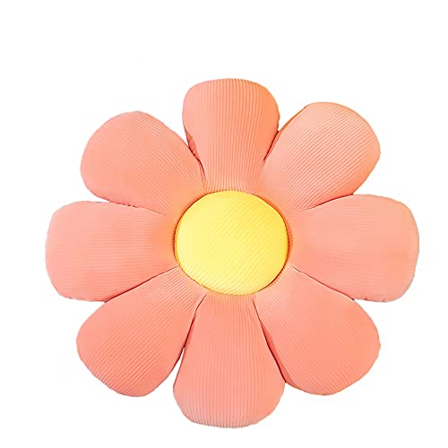 Anyei Flower-Shaped Throw Pillow Cushion Floor Cushion Cushion Office Sedentary Tatami Car Butt Cushion (Pink, 60Cm) #TOP27