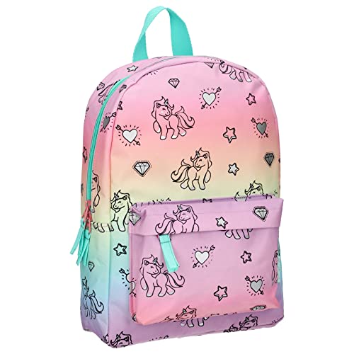 Sac à dos magique arc-en-ciel idéal pour les sorties scolaires et le pique-nique