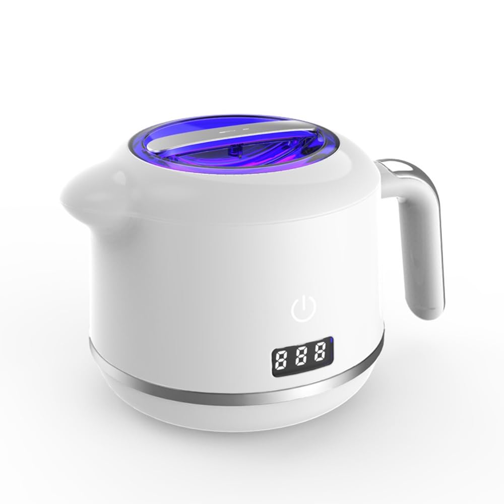 Maszyna do czyszczenia ultradźwiękowego, pojemność 180 ml, szybkie czyszczenie 3/5 minut, cicha praca 45 dB, cyfrowy timer do aparatów ortodontycznych, osłon nocnych, szczoteczek do zębów, biżuterii
