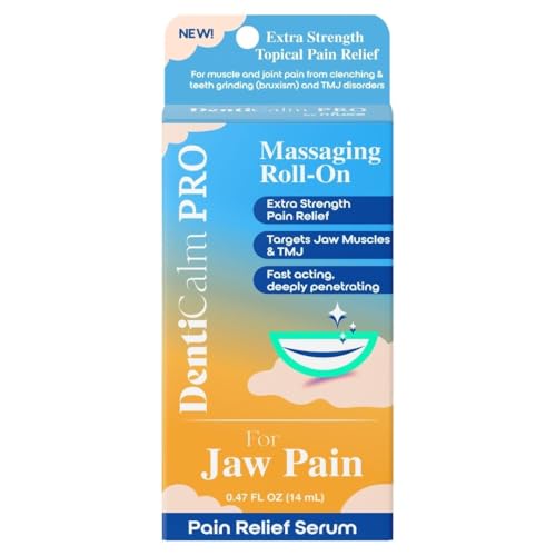 nfuse DentiCalm Pro TMJ Relief Serum – Professional Strength Jaw Pain & Muscle Tension Topical – Fast Acting Therapy for Jaw Pain and Improved Mobility