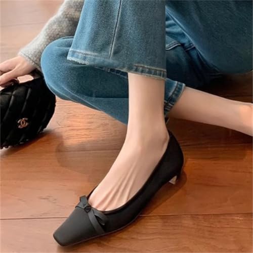 Women's Slip on Ballet Flat Dressy Comfortable Square Toe Flats Dressy Casual Slip-on Work Daily Soft Shoes4