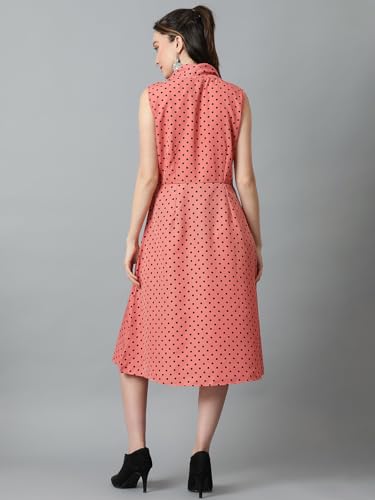 Robe midi évasée KOTTY Large anti-complexes confortable et chic noire - 6