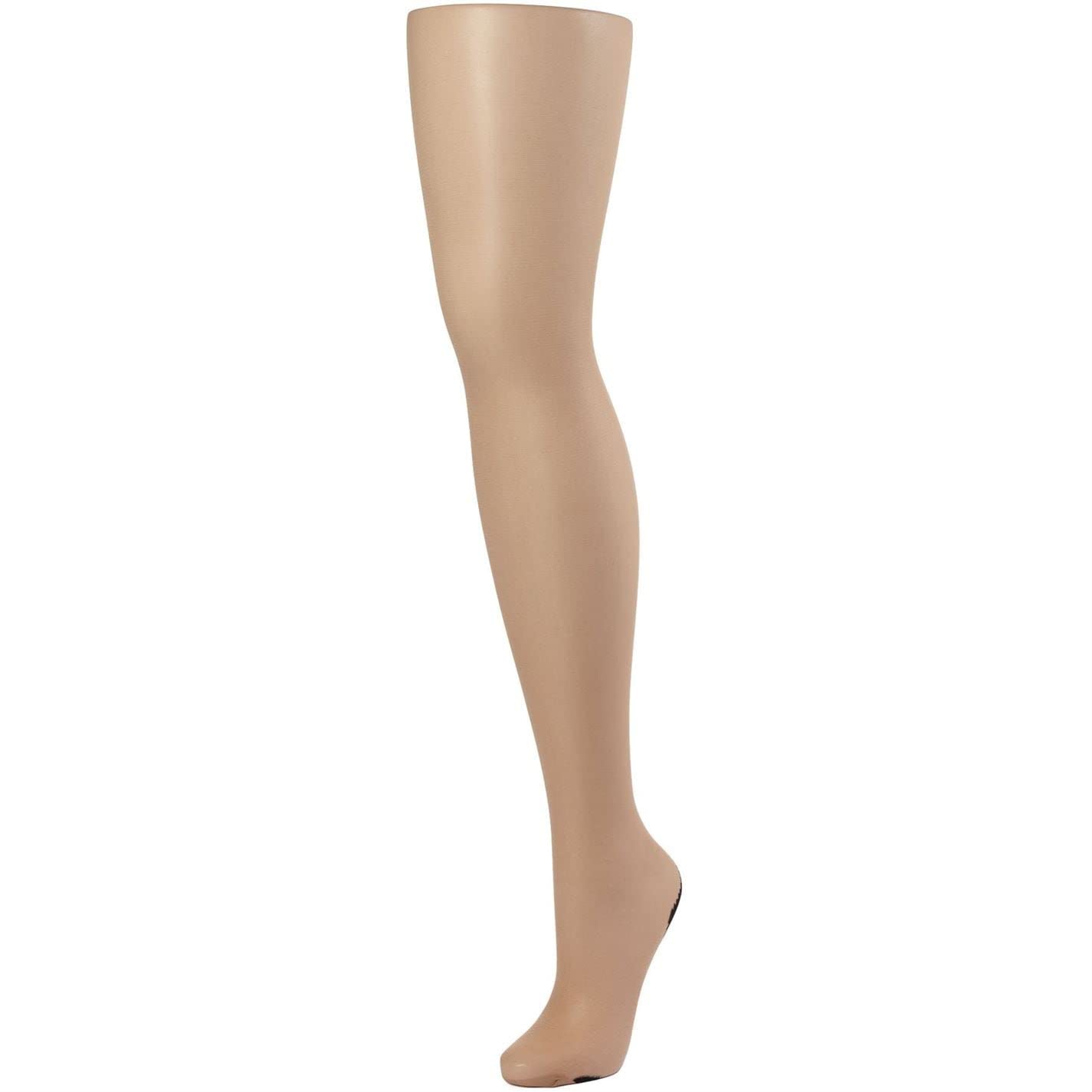 Pretty Polly Women's Beige (Sherry Shrr) Nylons 10D Gloss Backseam Tights Glossy Fine 10 Den Tights, Medium (Manufacturer Size: Ml)