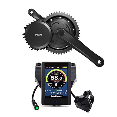 Bafang BBSHD 1000W Mid Drive Electric Bike Motor Ebike Kits de conversión Pantalla LCD con batería de Litio