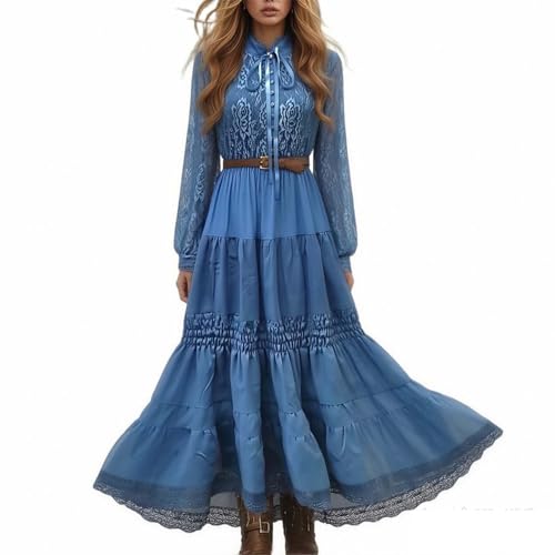 Robe longue d'été chic et élégante en maille unie premium