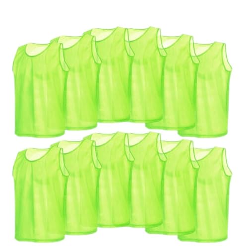 Sxhlseller 12 Pack Maillots D'Entraînement en pour Matchs, Jersey de