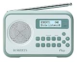 Roberts Radio Play Digital Radio with DAB/DAB+/FM RDS and Built-In Battery Charg...