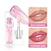 BANGFENG Magic Color Changing Moisturizing Lip Glow Oil Plumping Glimmer Glow Lipstick, Hydrating Lip Gloss Lip Balm Transparent Lip Care, Long Lasting Moisturizing Non-sticky Fresh Texture Lip Oil