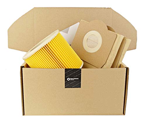 ReleMat SpareHome® - 3 Bolsas de filtración Superior + 1 Filtro para...
