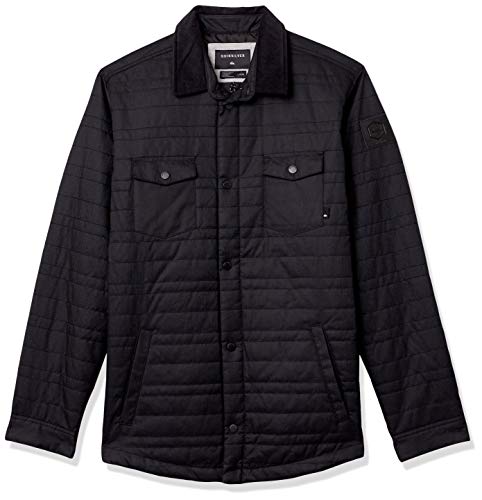 Quiksilver Men's Broken Nose Jacket, Black, XXL