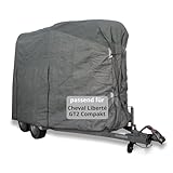 Car-e-Cover Pferdeanhänger Abdeckung Größe M für Zweipferdanhänger | extra robuste 4-lagige...