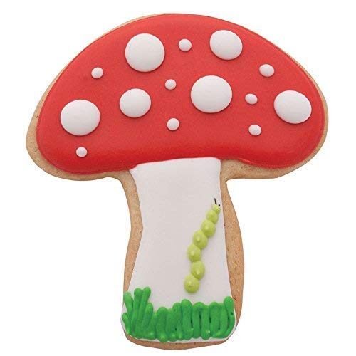 Mushroom Cookie Cutter 3.25" Made In Usa By Ann Clark #TOP1