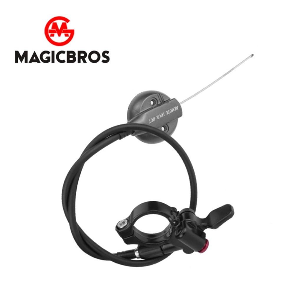 Leva di blocco forcella bici lega alluminio Epicon XCR XCM Raidon NCX 222 mm manubrio nero