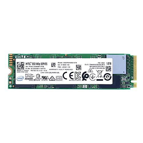 Intel SSD 660p Series 1024 GB PCI Express 3.0 M.2 - Interne Solid State Drives (SSD) (1800 MB/s)