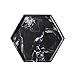 Plateau de Service Céramique Plateau de vanité Marblier Decor Plateau Bijoux Polygon Polygon Salle de bain Vanity Organisateur Plateau de parfum Bijoux Plaque pour Vaisselle, Boissons, Petit-déjeuner