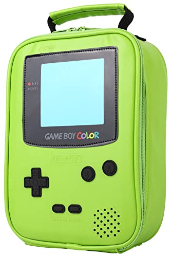 ONTESY Lancheira infantil de couro reutilizável à prova d'água com isolamento térmico bolsa de brin