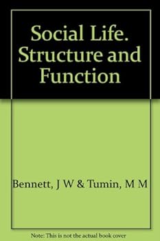 Hardcover Social Life: Structure and Function Book