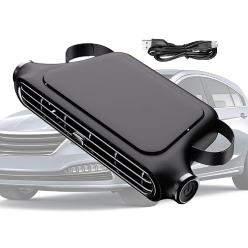 Ventilador de autos - Ventilador USB recargable para autos, me enfrían los ventiladores más frescos | Ventilador eléctrico ajustable de 3 velocidades, aire acondicionado portátil pequeño para automóvi