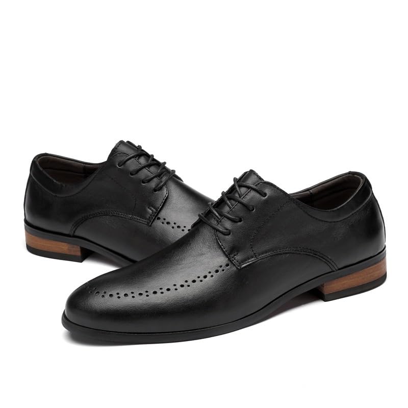 Casual Contemporary Oxford Shoes Men's Formal Lace-ups Hybrid Casual/Formal Style Men's Cushioned Dress Shoes2