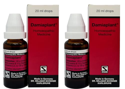 Dr. Willmar Schwabe Germany Damiaplant drops 20 ml (Pack of 2)