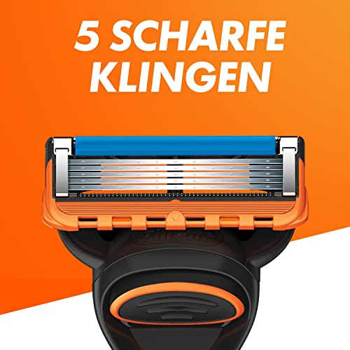 Foto von Gillette Fusion 5 Power Nassrasierer Herren, Rasierer + 1 Rasierklinge mit 5-fach Klinge, Geschenk für Männer