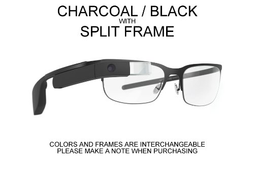 Google Glass Xe V2 | Reading Glass Frame (4 Options) (Charcoal Black) #TOP3