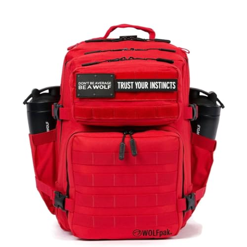 WOLFpak 35L Backpack Meal Prep Management (Elite Red) - WOLFpak