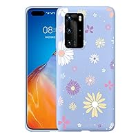 Yoedge Cover Compatible per Huawei P20 Lite 5,84, Silicone Morbido con