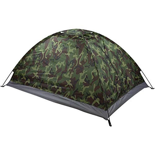 Tarnzelt, Ultraleichtes Zwei-Personen-Zelt, atmungsaktiv für Camping Wandern Bergsteigen Outdoor – Bild 3