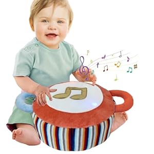 Baby Musical Toys 6 to 12Mouths, Infant Light up Music Toys, Plush Toys for 7 8 9 10+ Month Old, Gifts for 4 5 6 12 Month Boy Girl