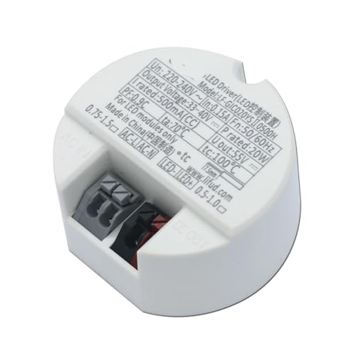Pilote LED 20W sans soudure driver de remplacement rapide pour panneau DC33-40V