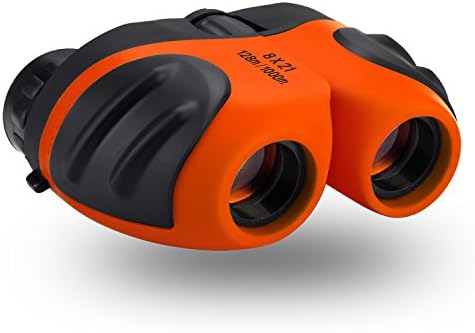 Kids Binoculars for Boys Age 3, OMWay Binoculars for Toddlers Age 6, Outside Toys for Kids Camping,Best Compact Binoculars for Bird Watching, Best Birthday Gifts for 3-10 Year Old.