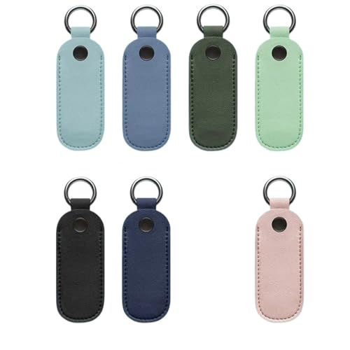 Protector de disco U de cuero para evitar pérdidas de tapas y daños en memorias