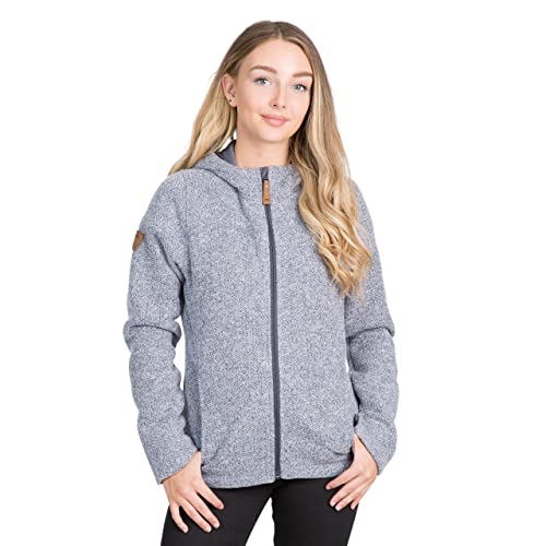Trespass Damen Reserve Warme Microfleece-Jacke Mit Kapuze, 260 G/m², Denim-blau, XL EU