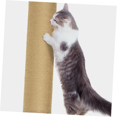 Poste para Gato de Madera con Cuerda de Yute 30cm miniatura 7
