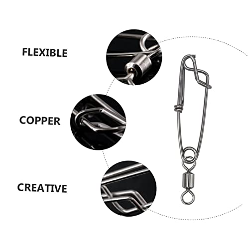Emerillons Snap Rolling de pêche VANZACK : accessoires acier indispensables en bivouac