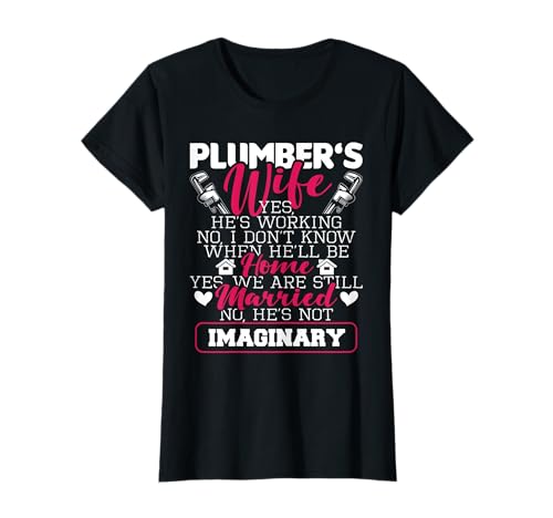 Plumber's Wife - Accesorio de tubería divertido para fontanería Camiseta