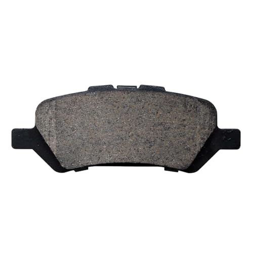 Image of Detroit Axle - Rear Ceramic Brake Pads with Hardware Set Replacement for 2009 2010 2011 2012 2013-2016 Toyota Venza - 2pc Set