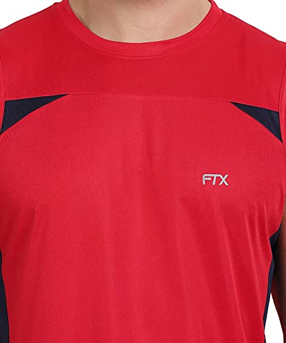 Image of FTX Men's Solid Regular Fit T-Shirt