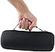 Khanka Hart Tasche+Silikon Hülle +Karabinerhaken für JBL Flip 5 Bluetooth Box tragbarer Lautsprecher and Zubehör.(Mit Silikon Hülle+Karabinerhaken)