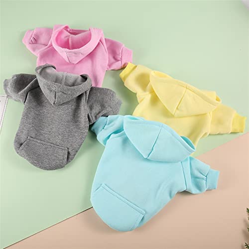Manteau à capuche pour chien et chat violet protégeant les petits animaux - 4