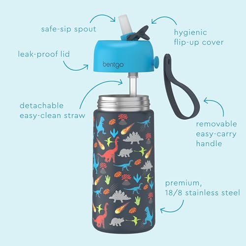 Bentgo BGKSTBL ® Kids Stainless Steel Insulated Water Bottle thumb #2