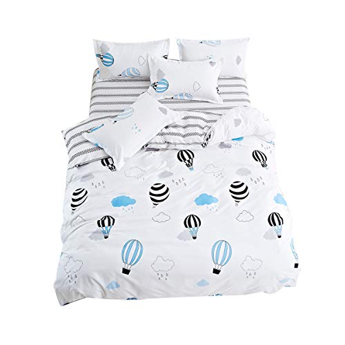 Fansu Juego de Ropa de Cama 4 Piezas Microfibra Juego de Fundas de Edr