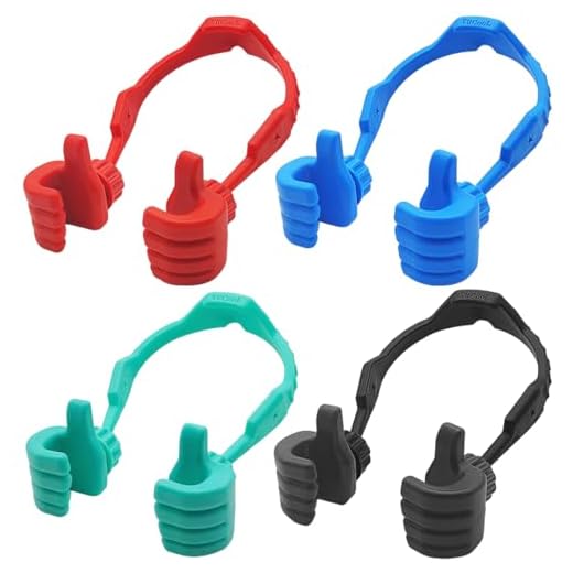 4 Packs OK Cell Phone Stands,YuCool Adjustable Flexible Silicone Cellphone Tablet Stand,Mobile Smartphone Mount Cradle Tablet Computer Display Holder for Compatible for Desk Desktop-4 Colors