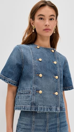 Ulla Johnson Women's The Serge Short Sleeve Jacket2